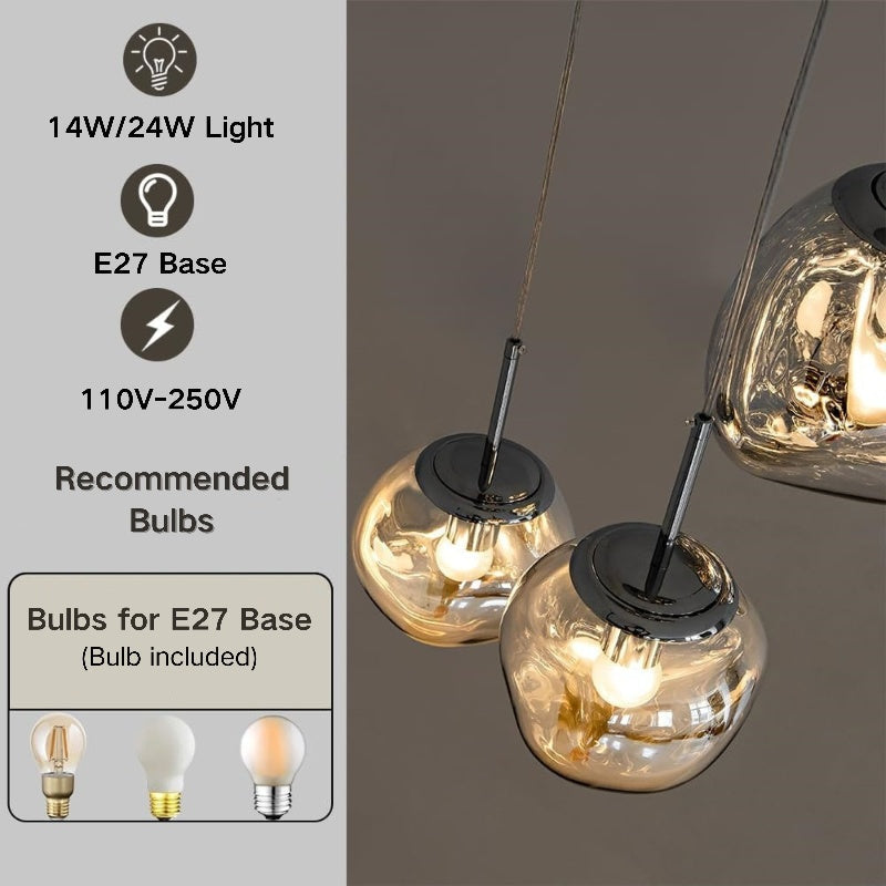 Lava Glow Globe Pendant Light