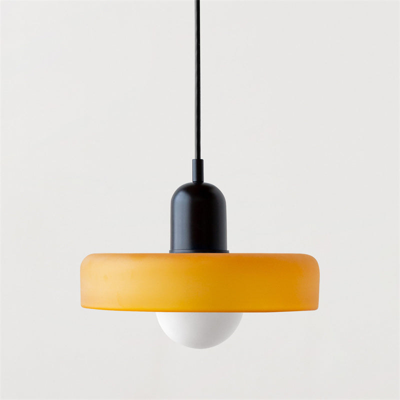 Nordic Glass Mid-Century Pendant Light.