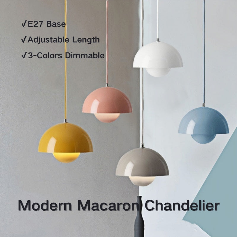 LumiGlow - Modern Macaron Pendant Light