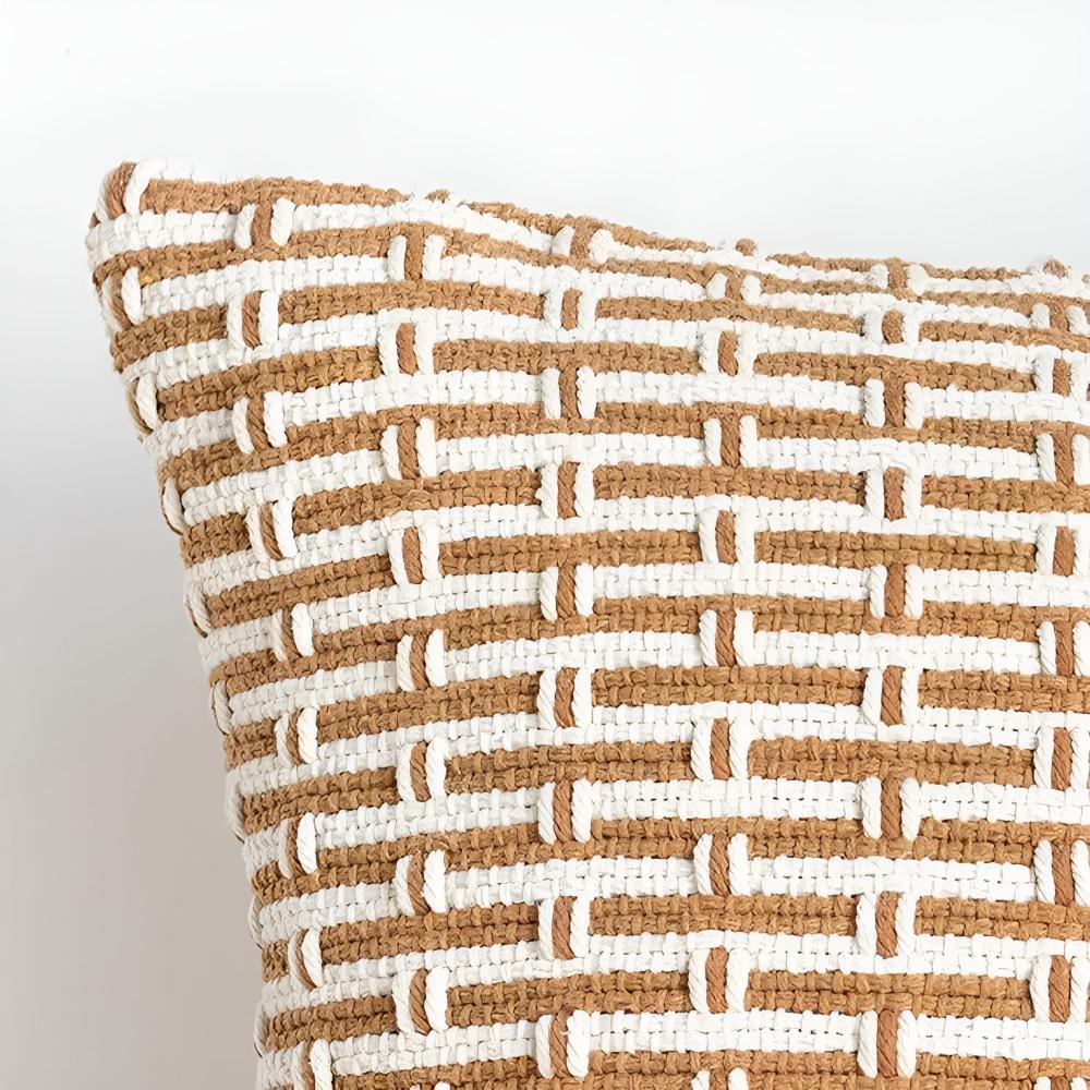 Handwoven Textured Cushion Cover