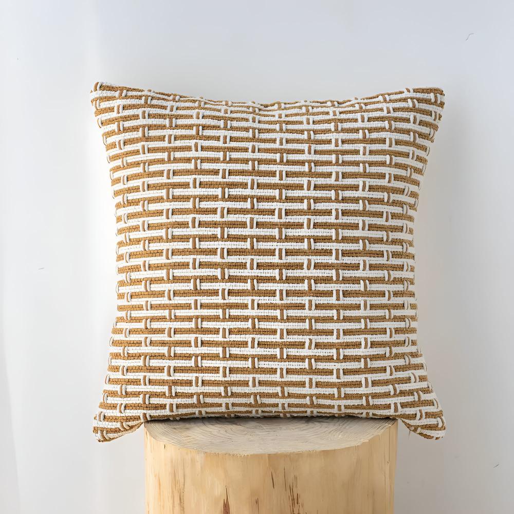 Handwoven Textured Cushion Cover