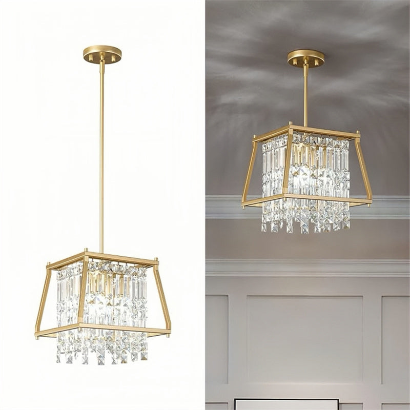 Modern Crystal Pendant Light