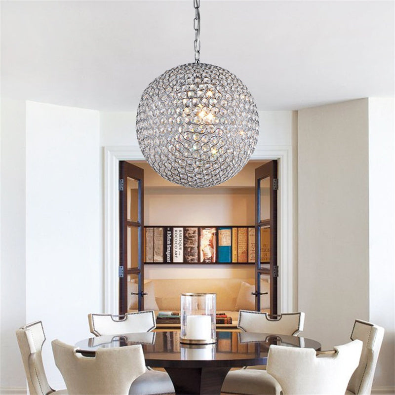 Luxury Crystal Sphere Chandelier