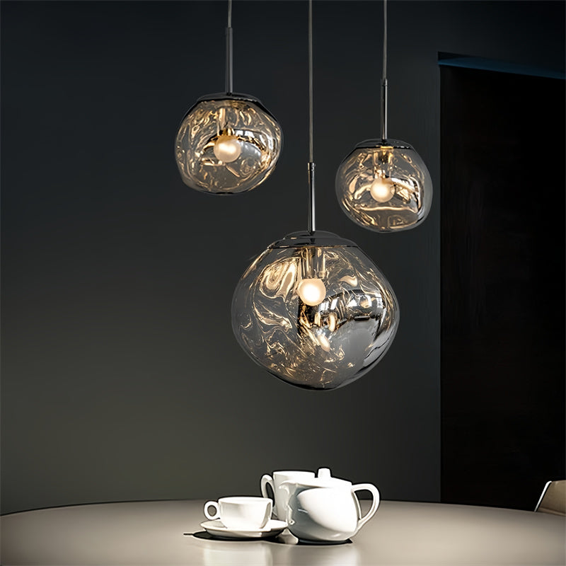 Lava Glow Globe Pendant Light