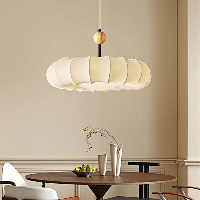 CloudLume - Simple Fabric Pendant Light 3-Color Changing Light