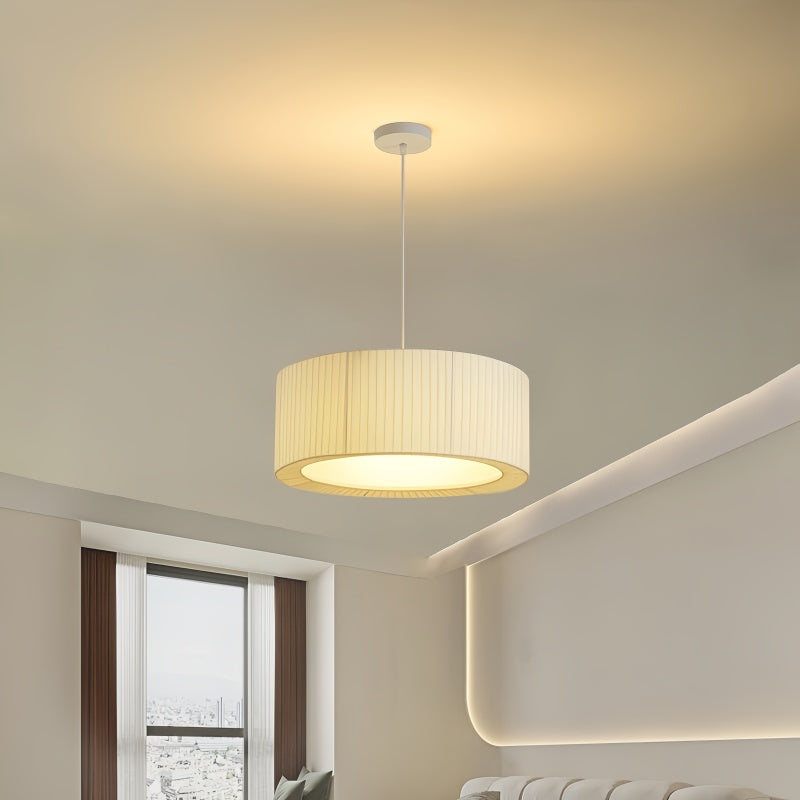 Modern Minimalist Fabric Pendant Light