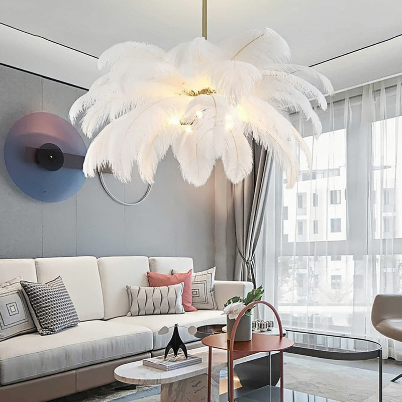 Luxury Extra Large Feather Chandelier