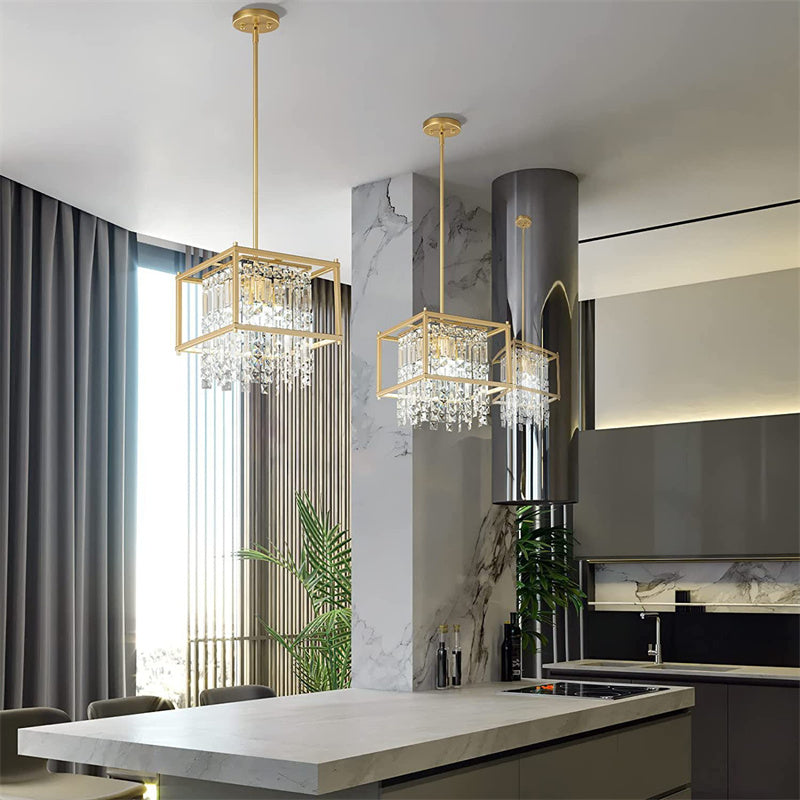 Modern Crystal Pendant Light