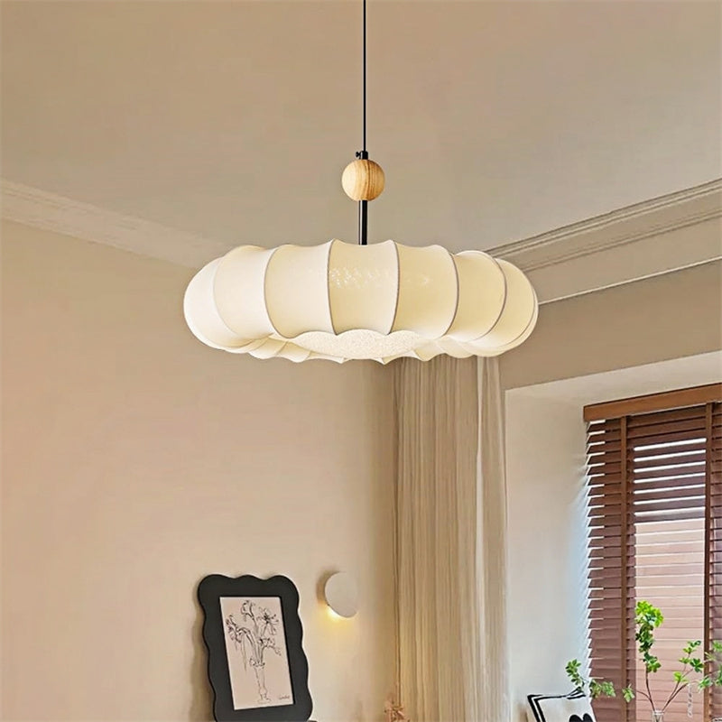 CloudLume - Simple Fabric Pendant Light 3-Color Changing Light