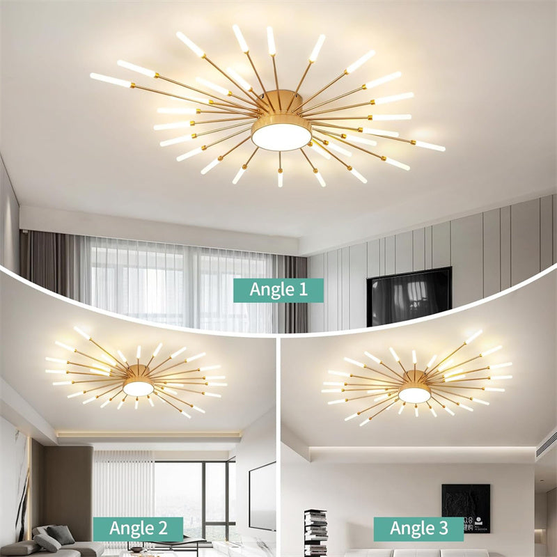 LumiBurst Firework Ceiling Light