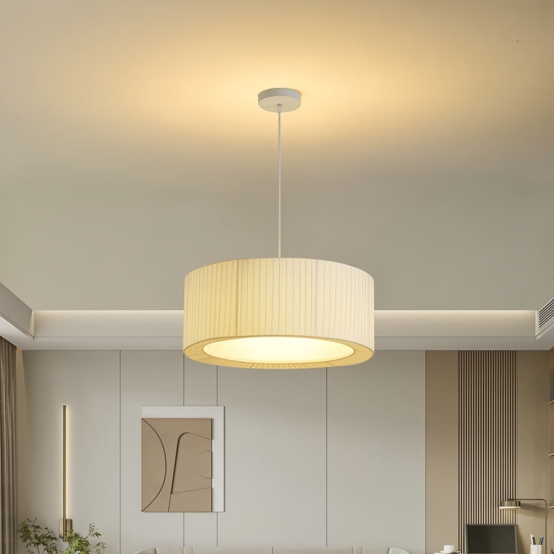 Modern Minimalist Fabric Pendant Light