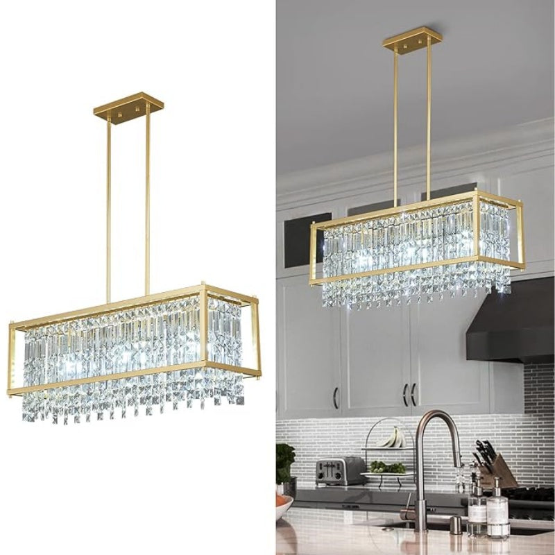 Modern Crystal Pendant Light