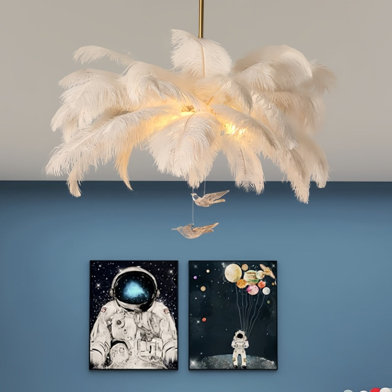 Luxury Extra Large Feather Chandelier