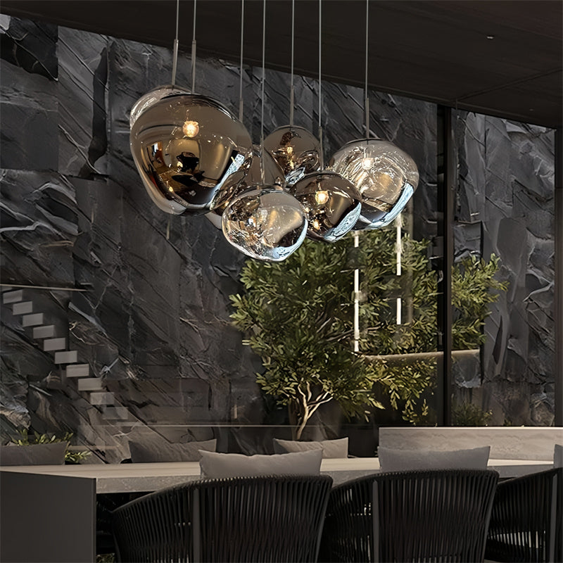 Lava Glow Globe Pendant Light