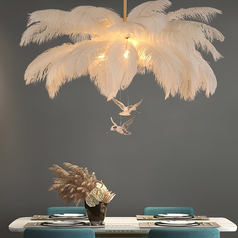 Luxury Extra Large Feather Chandelier