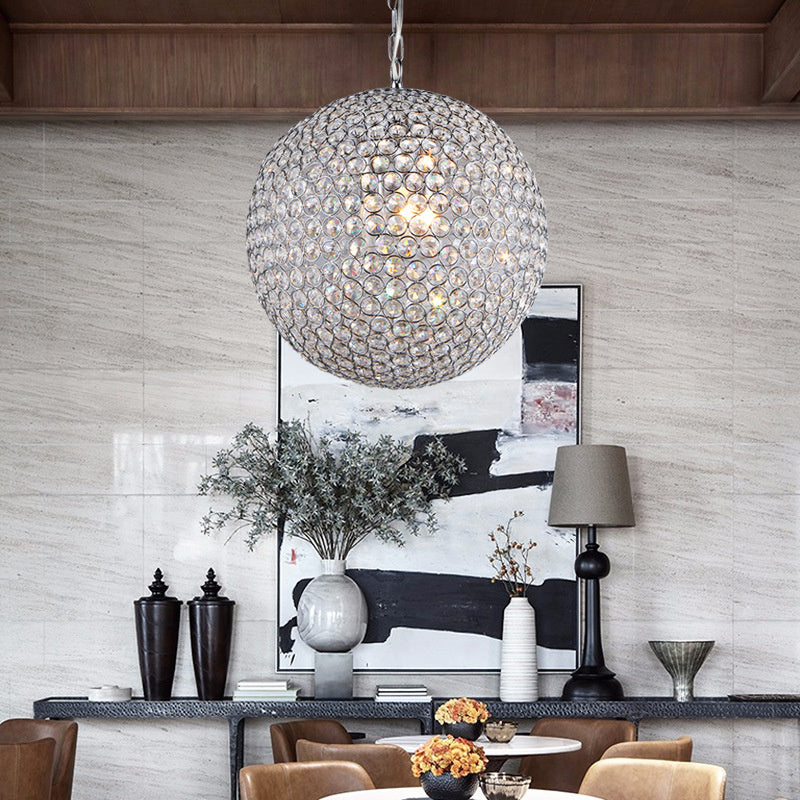 Luxury Crystal Sphere Chandelier