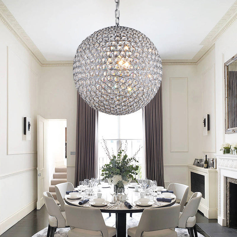 Luxury Crystal Sphere Chandelier