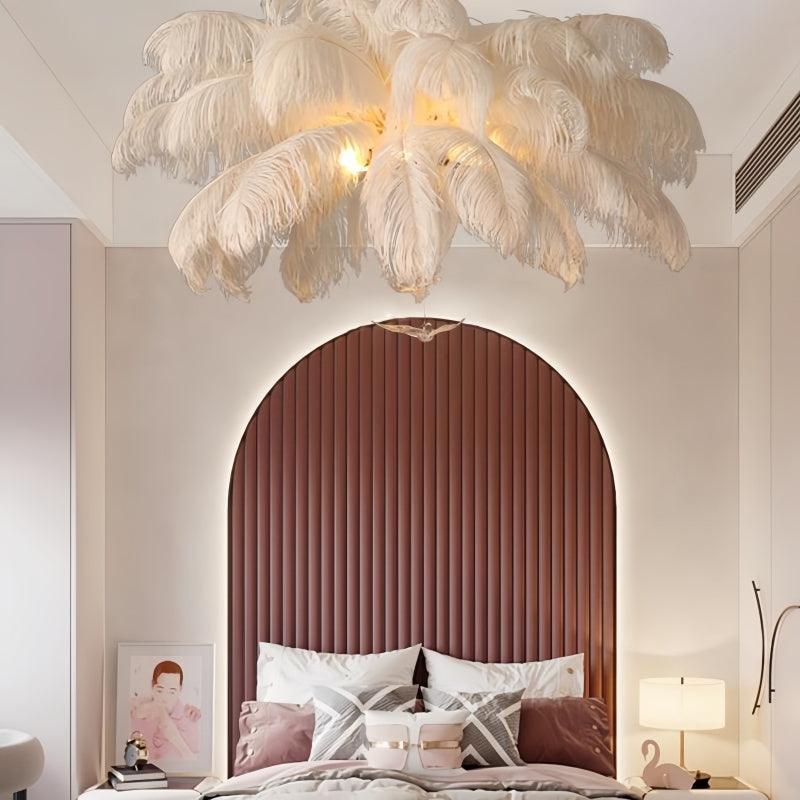 Luxury Extra Large Feather Chandelier