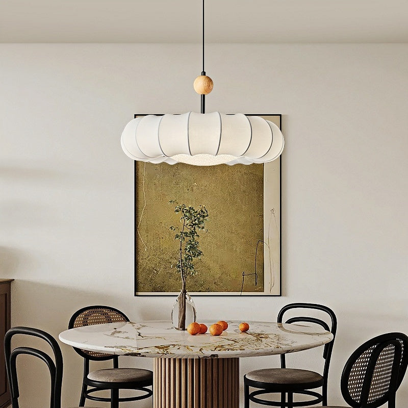 CloudLume - Simple Fabric Pendant Light 3-Color Changing Light