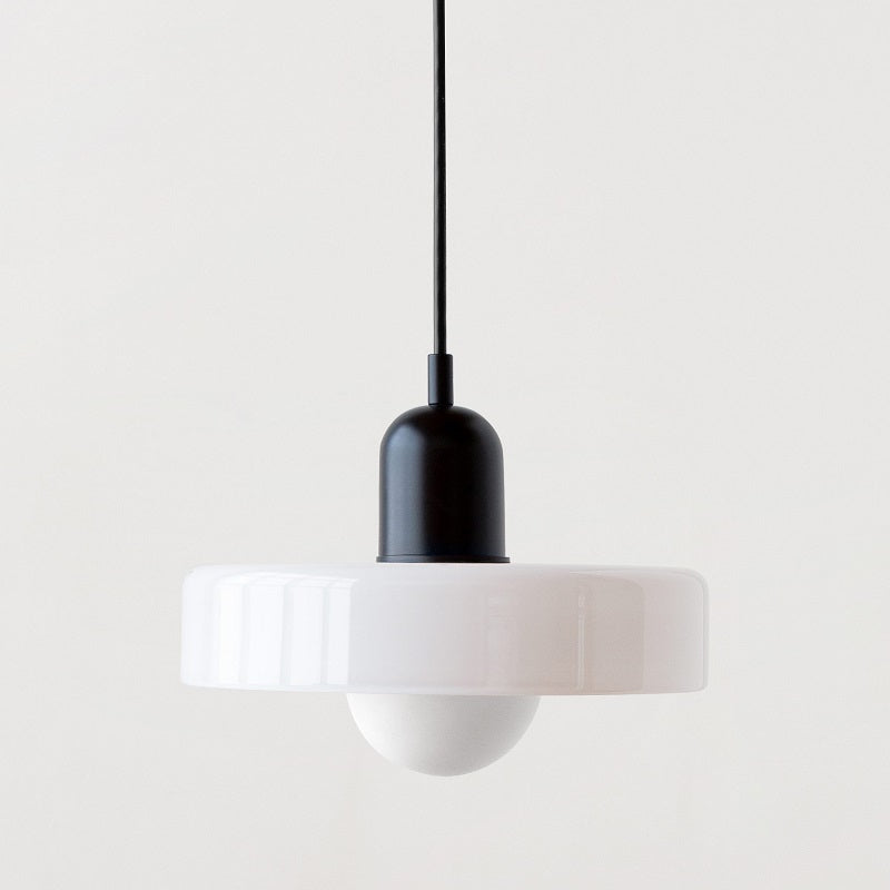 Nordic Glass Mid-Century Pendant Light.