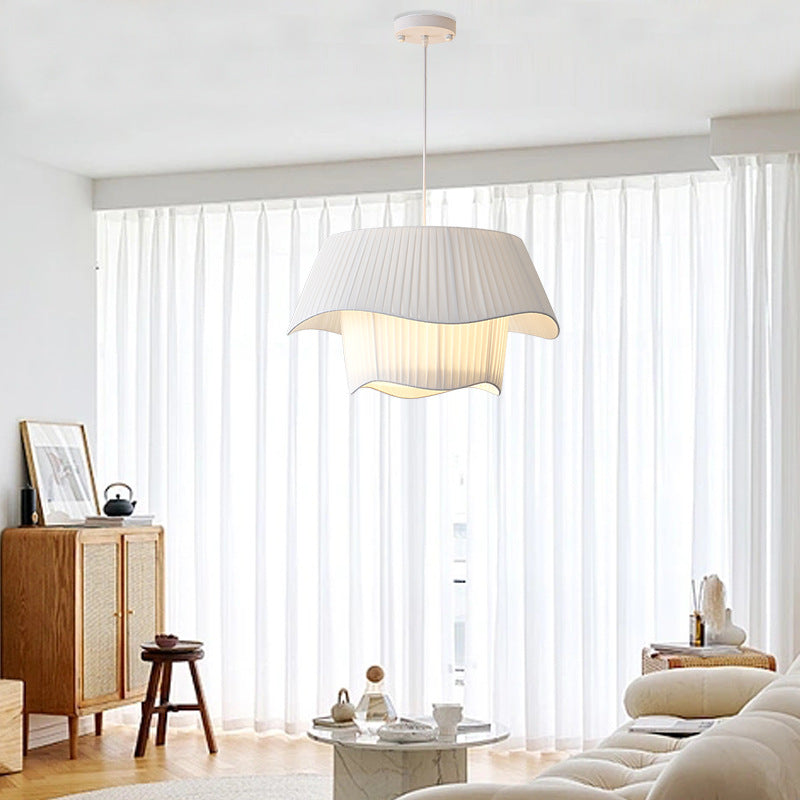 Modern Minimalist Fabric Pendant Light