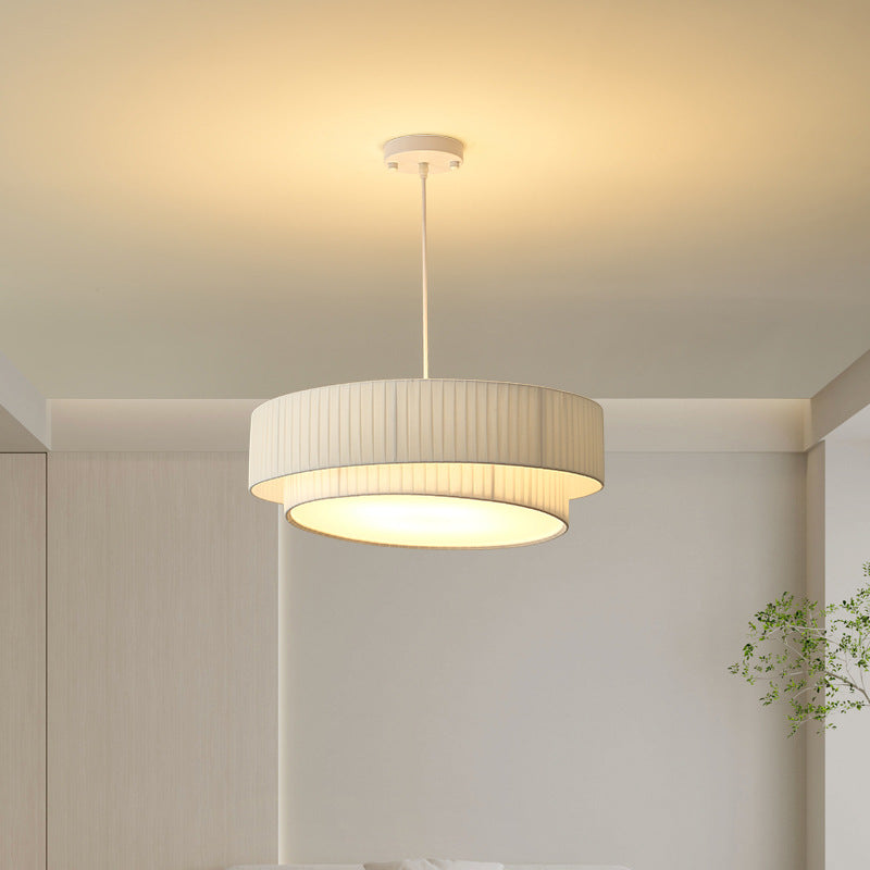 Modern Minimalist Fabric Pendant Light